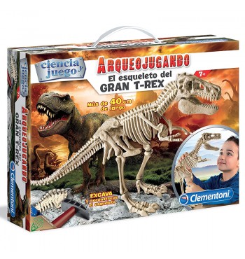 Arqueojugando T-REX - El esqueleto del gran T-Rex