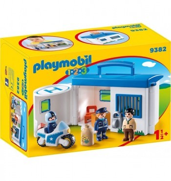 Playmobil 123 Comisaría de Policía Maletín 9382