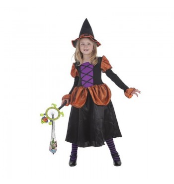 Disfraz infantil bruja calabaza - Halloween disfraz bruja