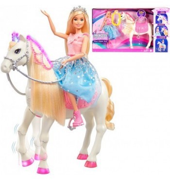 Barbie Princess adventures - princesa y su caballo