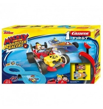 Pista Carrera First Mickey Roadster Racers
