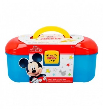 Mickey maletín actividades con plastilina - juego infantil creativo