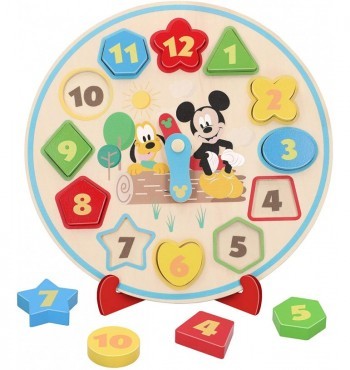 Reloj de Madera Mickey Mouse