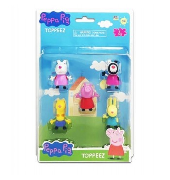 Peppa Pig - Figuras Toppeez para lápices