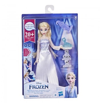 Frozen Muñeca Elsa y sus amigos Momentos Mágicos