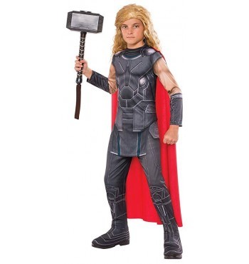 Disfraz Thor Marvel 8-10 años con capa