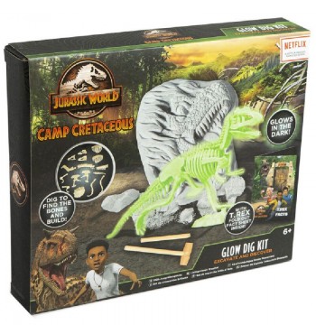Jurassic World Camp Cretaceus Glow Dig Kit