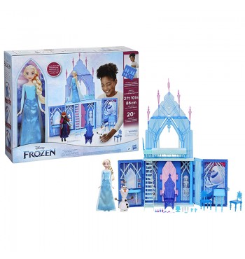 Frozen II Palacio de hielo de Elsa - Castillo Maletín portátil