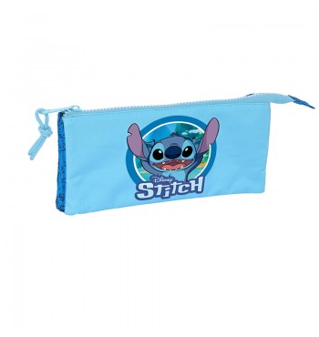 Disney Stitch Estuche para Niñas, Stitch Set Escolar, Portatodo, Estuche  Infantil, Neceser, Bolso Accesorios Stitch : : Oficina y papelería