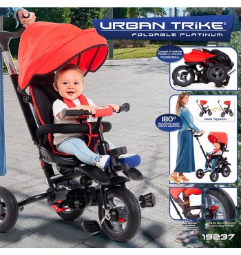 Triciclo Urban Trike Foldable Platinum Molto