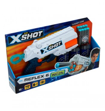 Pistola Reflex 6 X-Shot Excel con dardos